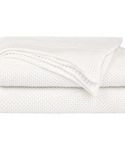 Manta de Punto 100% Algodón Tamaño Individual PiccoCasa,