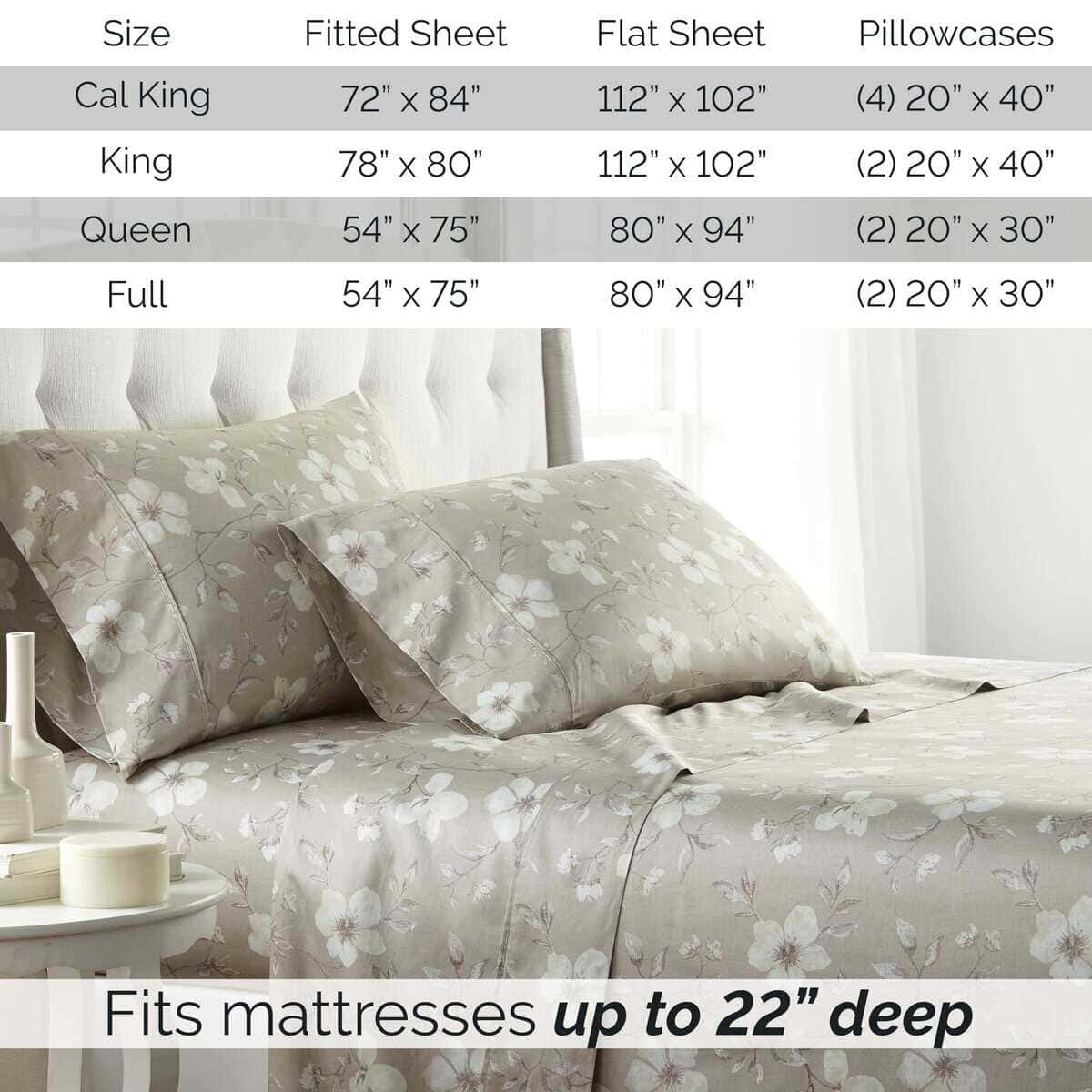 Juego de Sábanas Southshore Fine Living, Inc. -Gris-Místico - Imagen 8