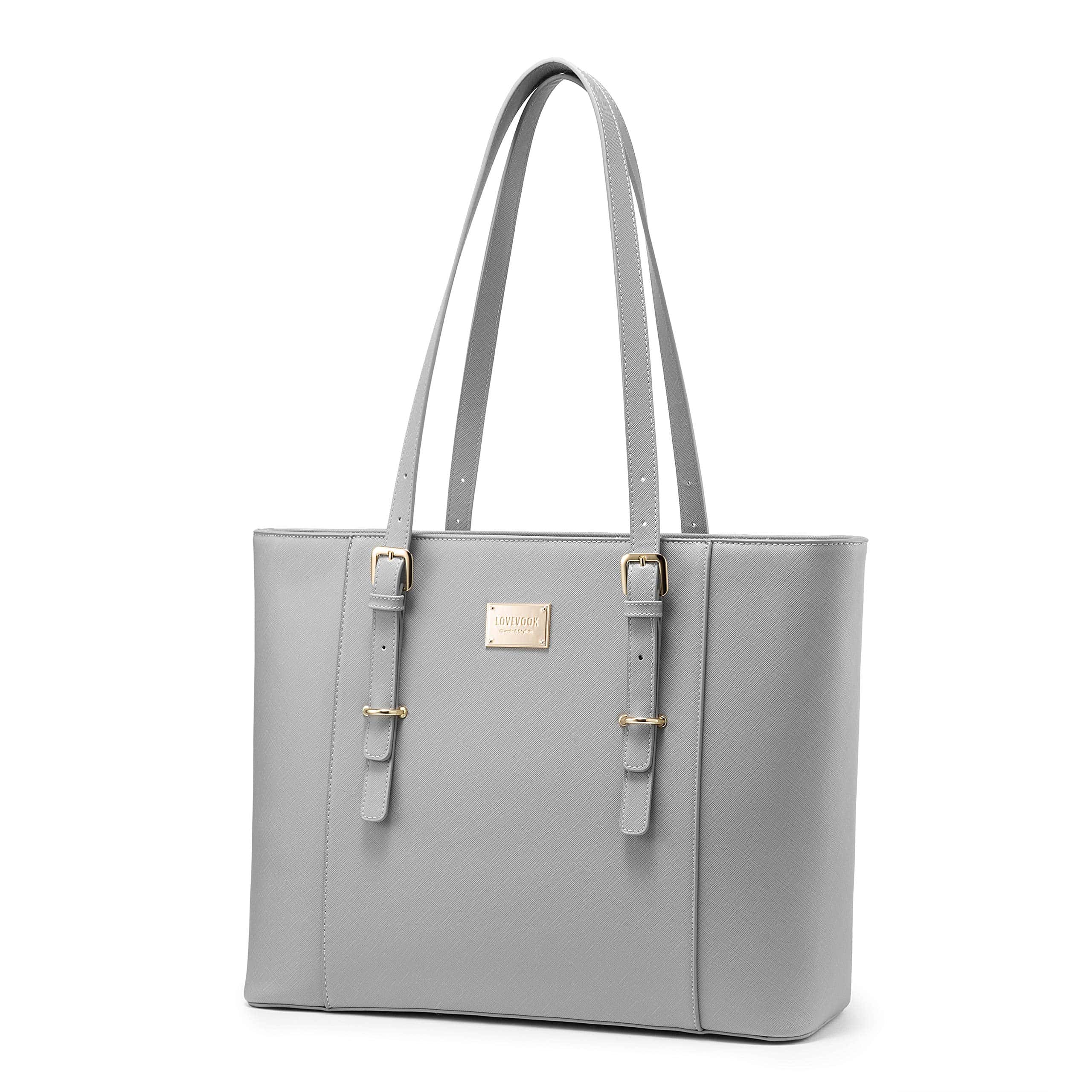Bolso para Laptop LOVEVOOK para Mujer, Bolsa de Cuero - Imagen 3