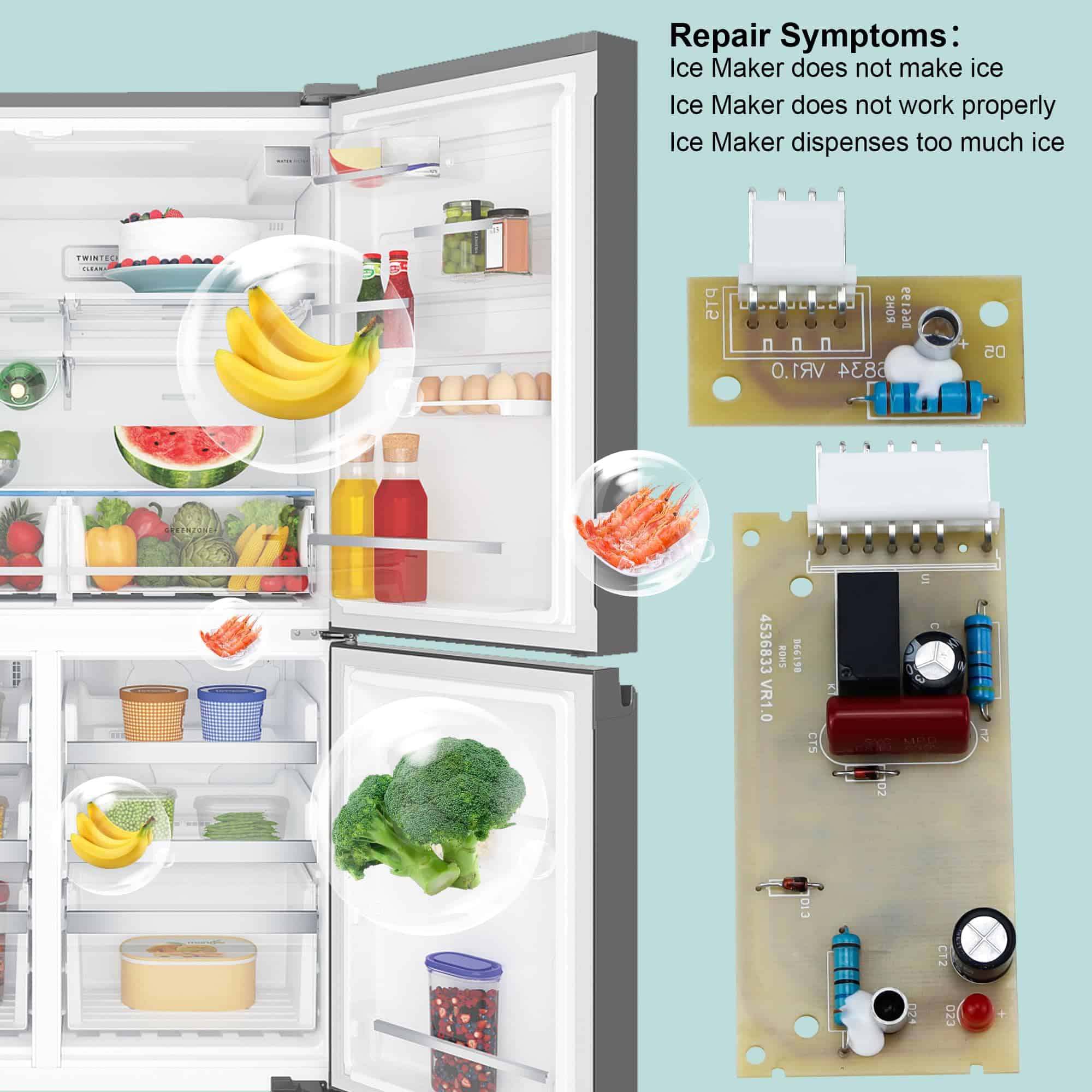Kit de placa de control de sensor de emisor de máquina de - Imagen 7