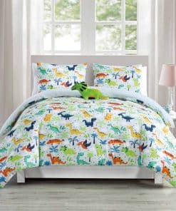 Juego de Ropa de Cama Infantil Dino de Chezmoi Collection