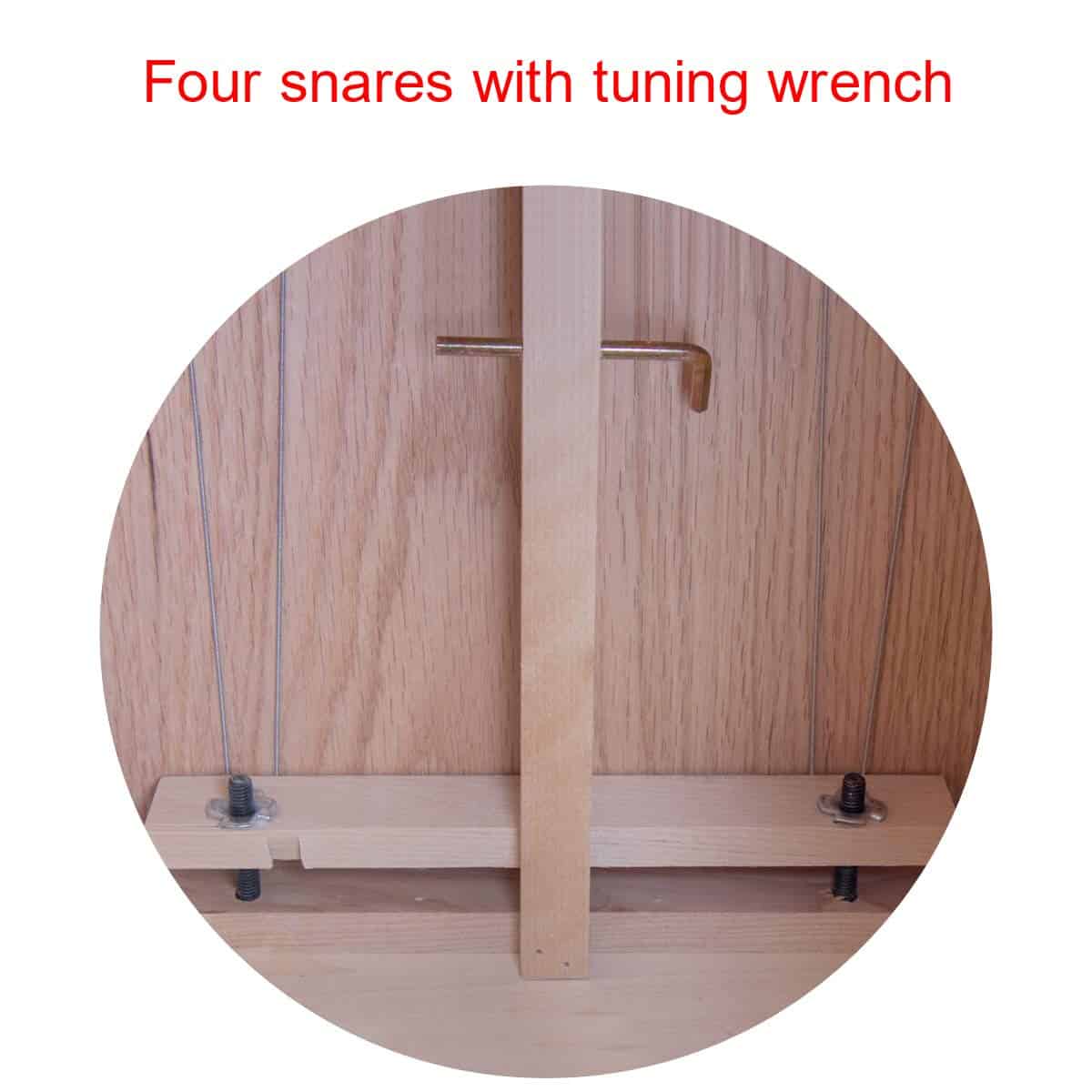 AKLOT Cajon Drum Box 10" Cajon Instrumento de Percusión - Imagen 4