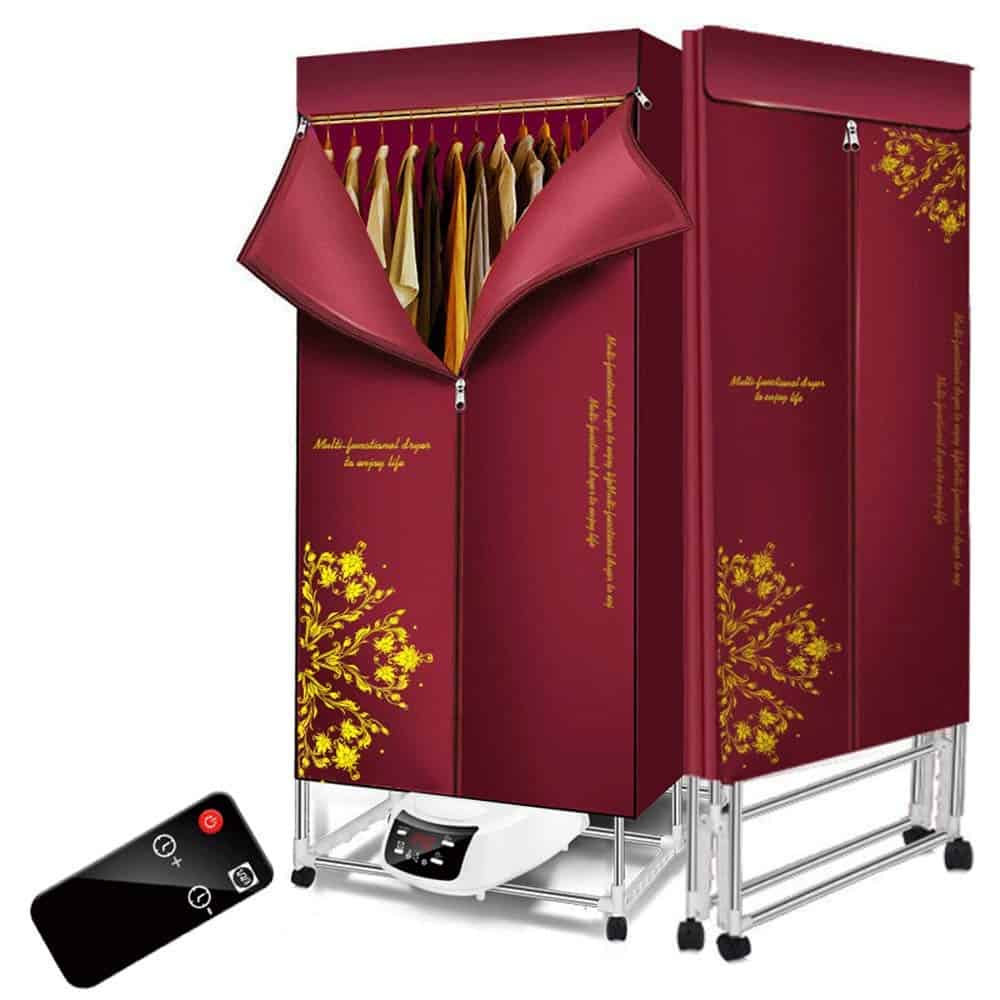 Secadora de Ropa Plegable Eléctrica 110v-240v Portátil de