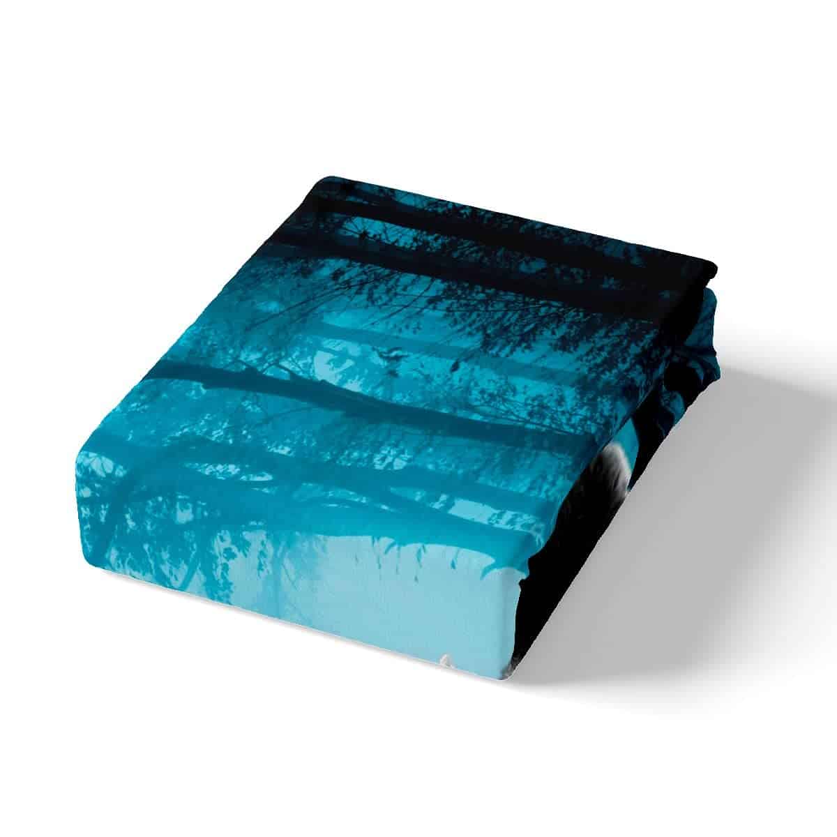 Juego de Ropa de Cama para Niños Feelyou Estampado de Lobo - Imagen 6