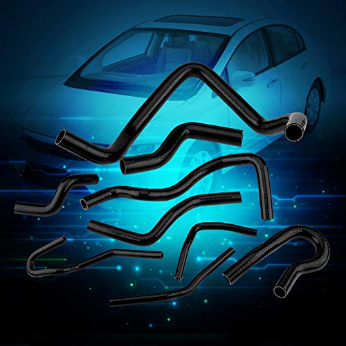 Kit de manguera de radiador de silicona de 9 piezas para - Imagen 4