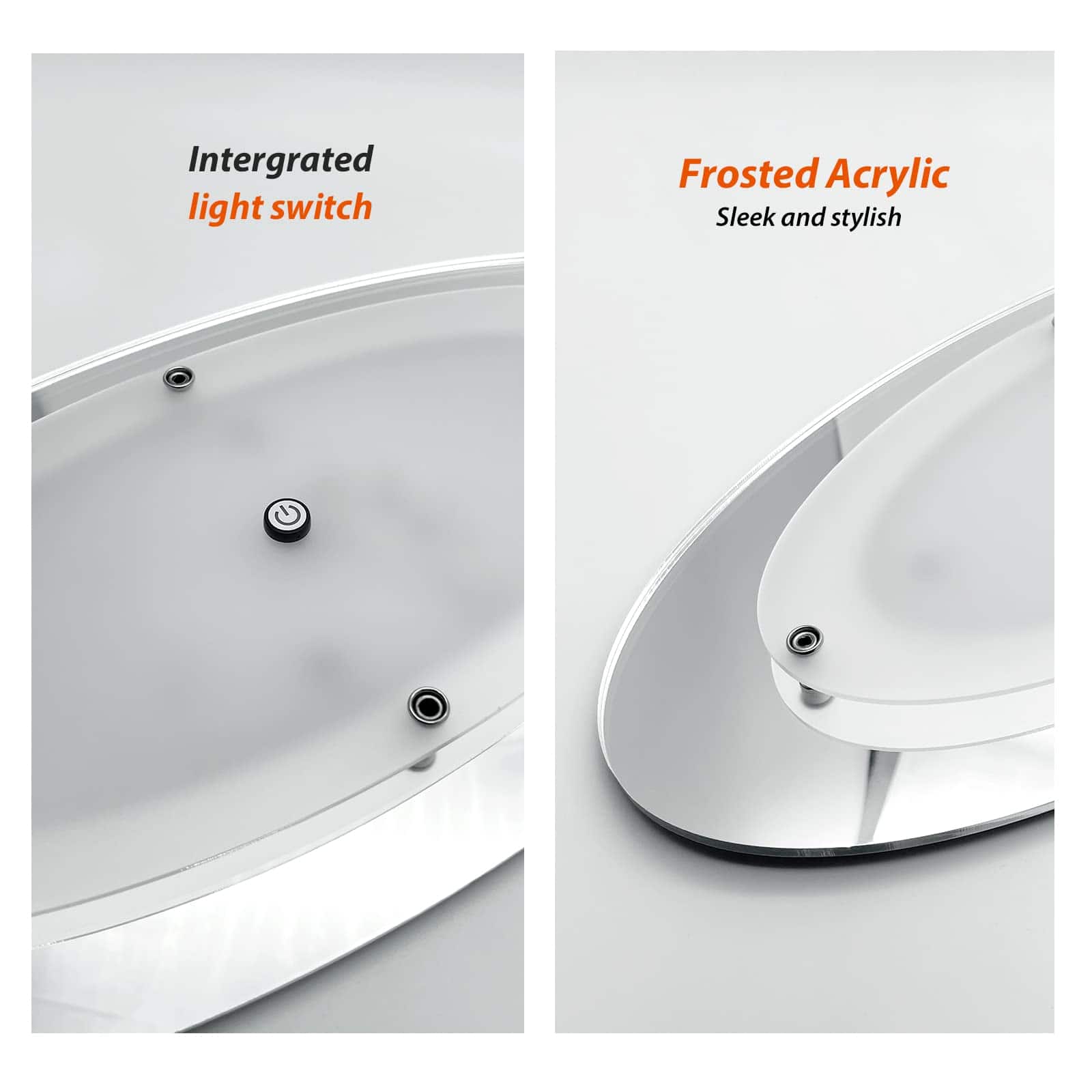 Luz de Panel Ovalada LED Interior para RV de 12 voltios - Imagen 5