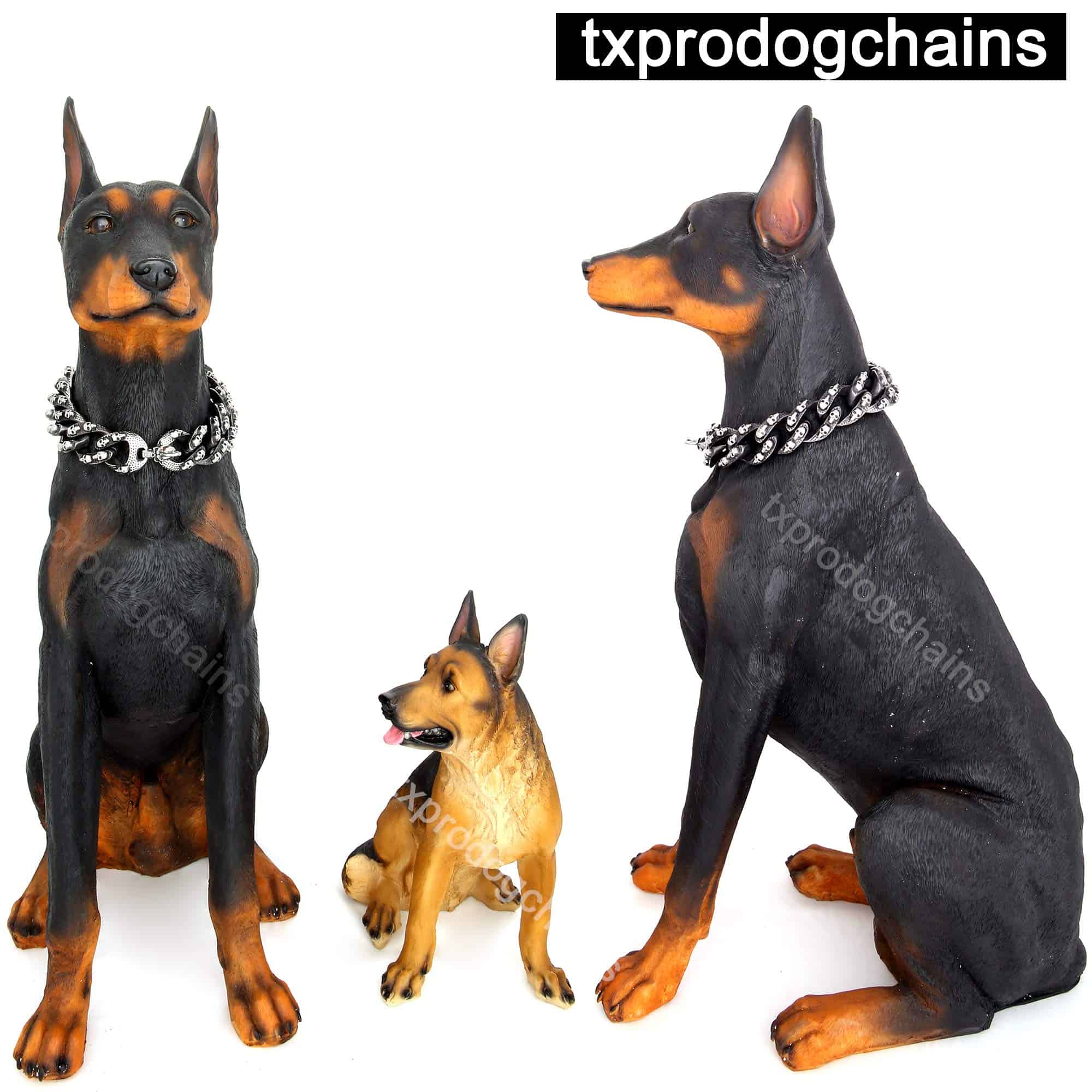 Collar de Cadena de Perro con Personalidad txprodogchains - Imagen 3