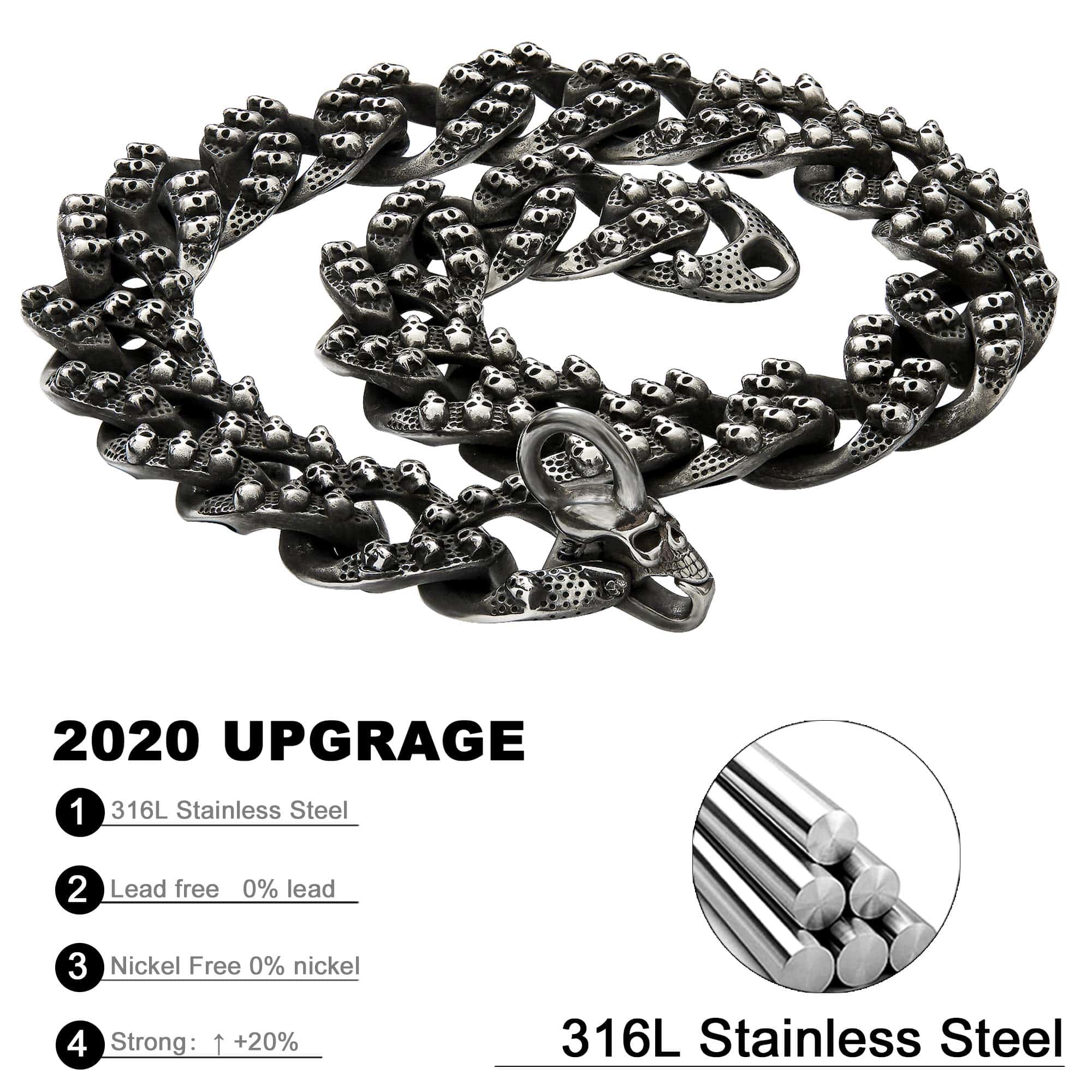 Collar de Cadena de Perro con Personalidad txprodogchains - Imagen 4