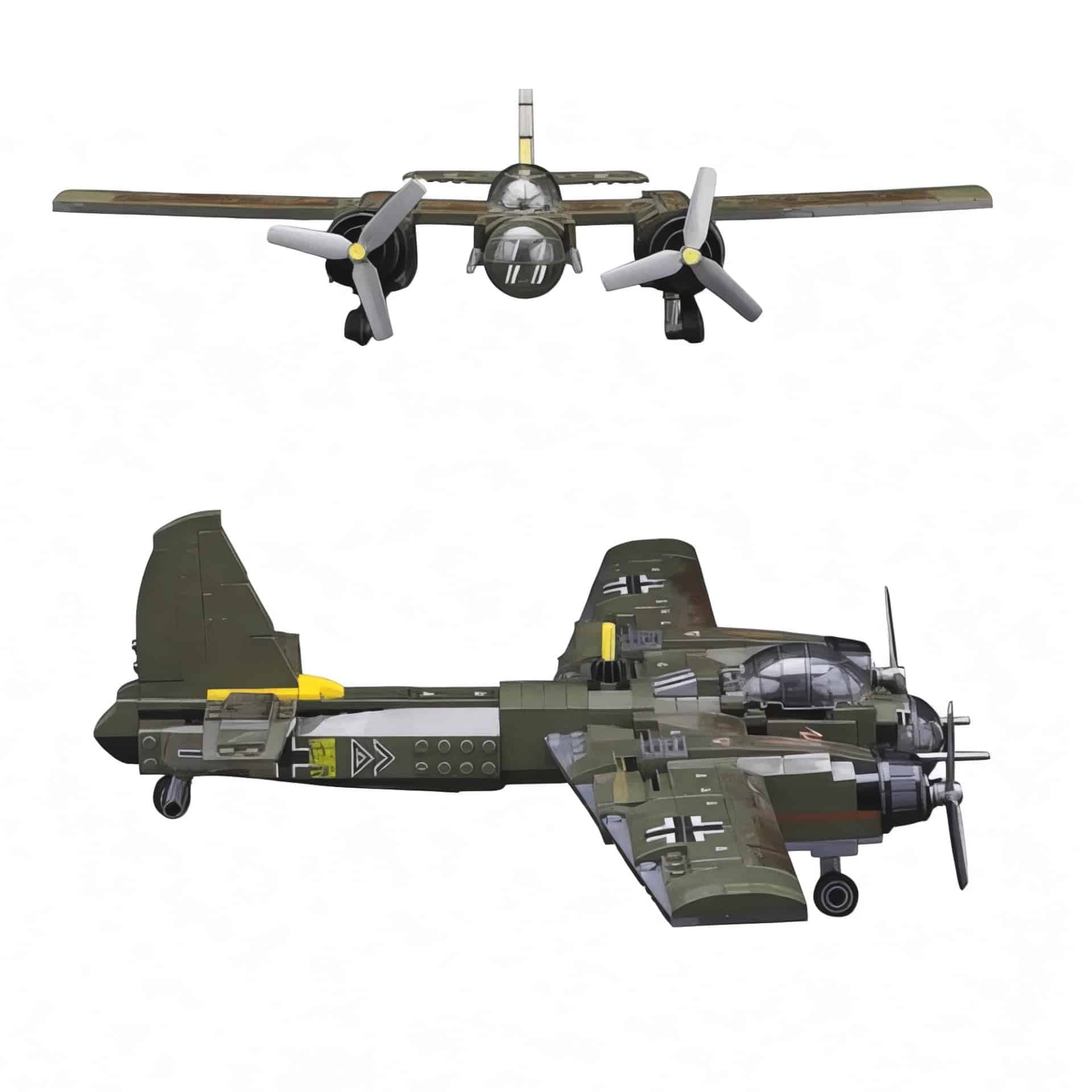 Bloques de Construcción del Avión Bombardero de Aire JU88 - Imagen 8