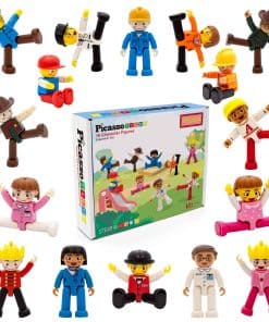Set de Figuras de Acción de Personajes PicassoTiles de 16