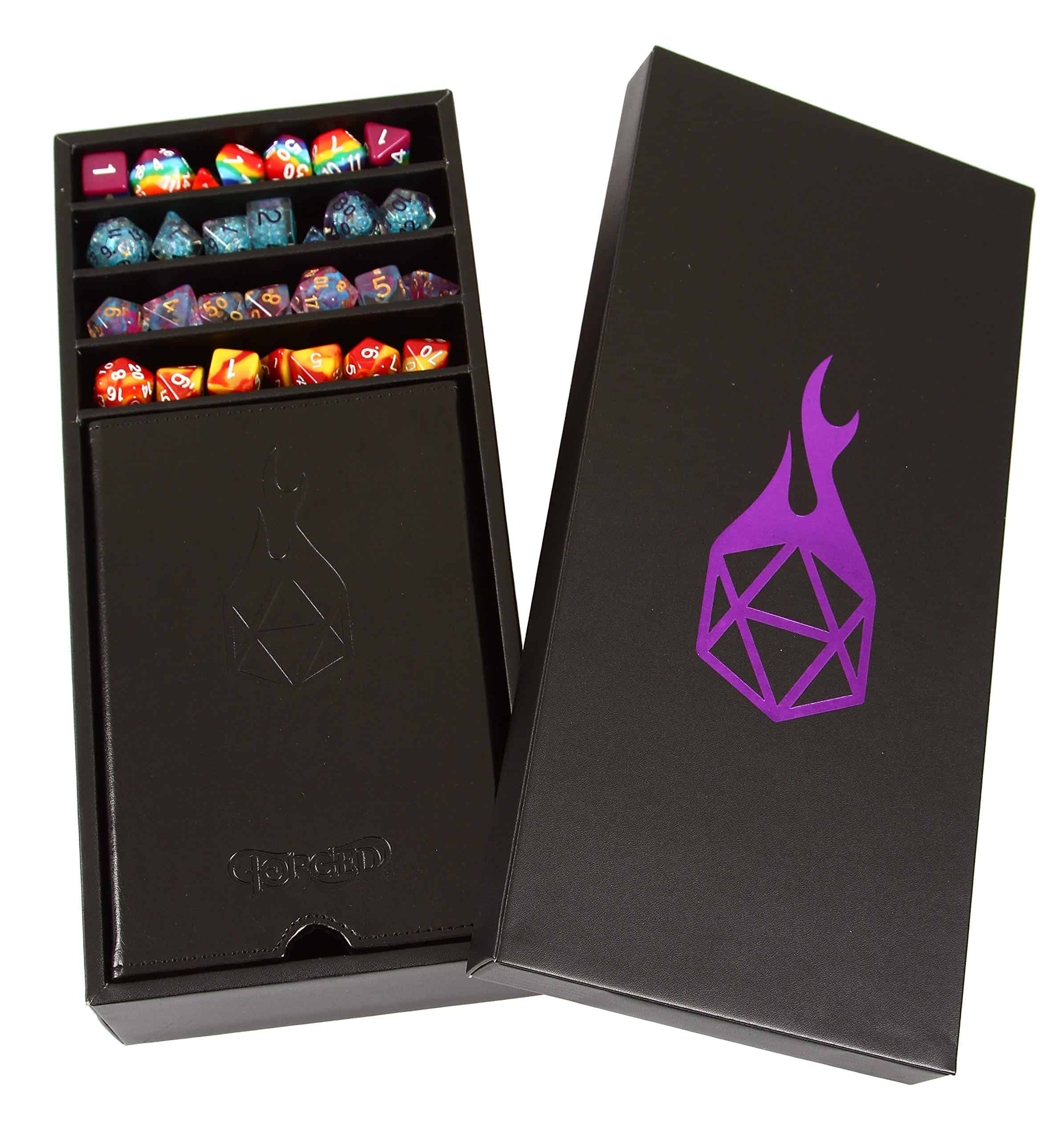 Forged Dice Co. Citadel Dice Tray and Dice -Purple - Imagen 4