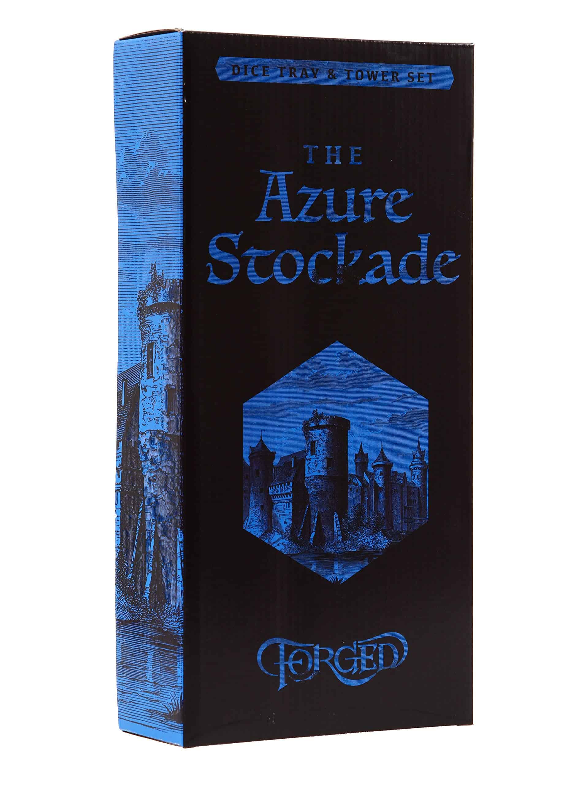 Forged Dice Co. Citadel Dice Tray and Dice -Azul - Imagen 7
