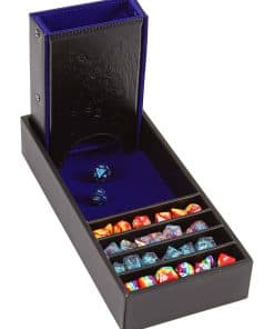 Forged Dice Co. Citadel Dice Tray and Dice -Azul