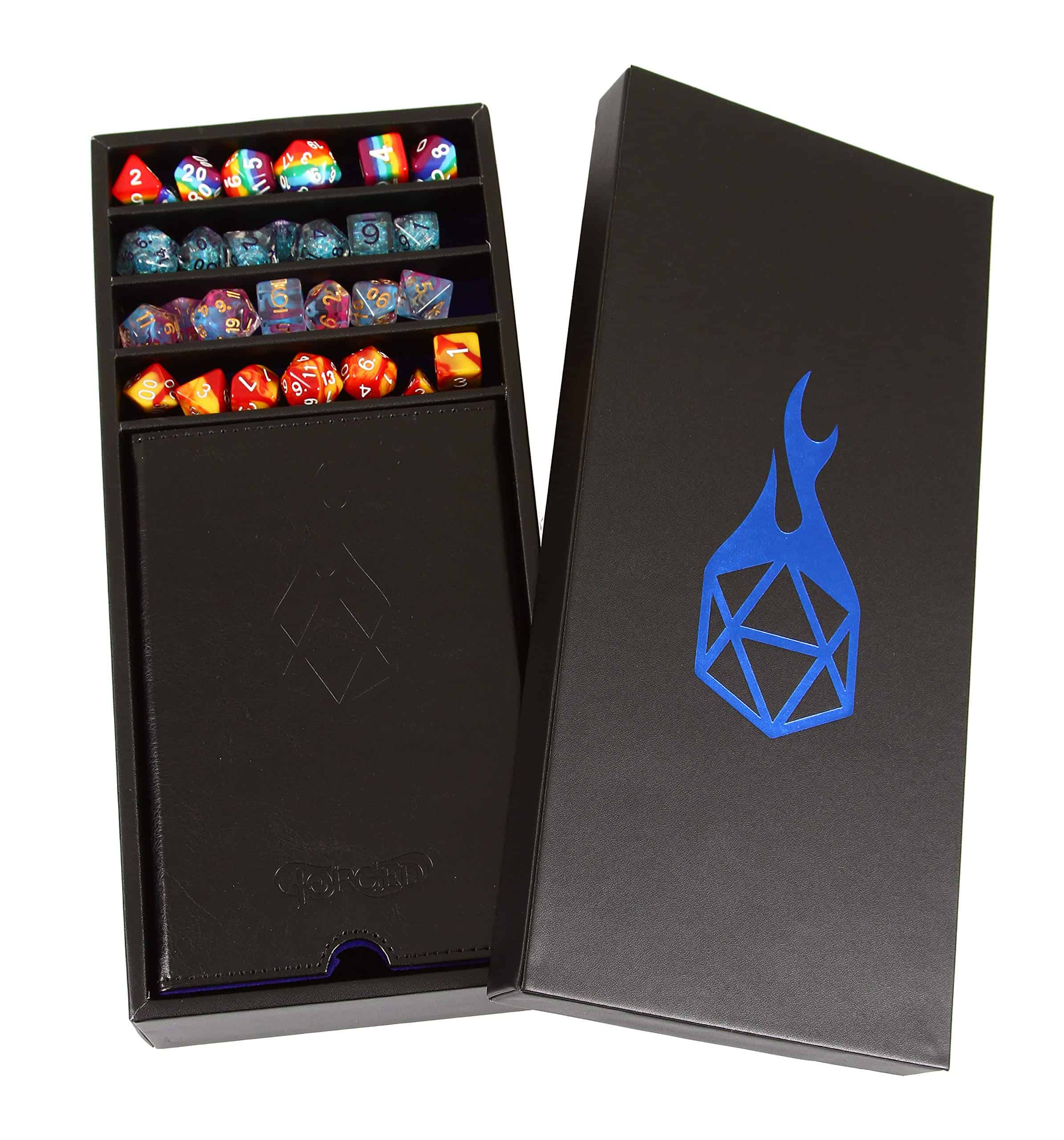 Forged Dice Co. Citadel Dice Tray and Dice -Azul - Imagen 4