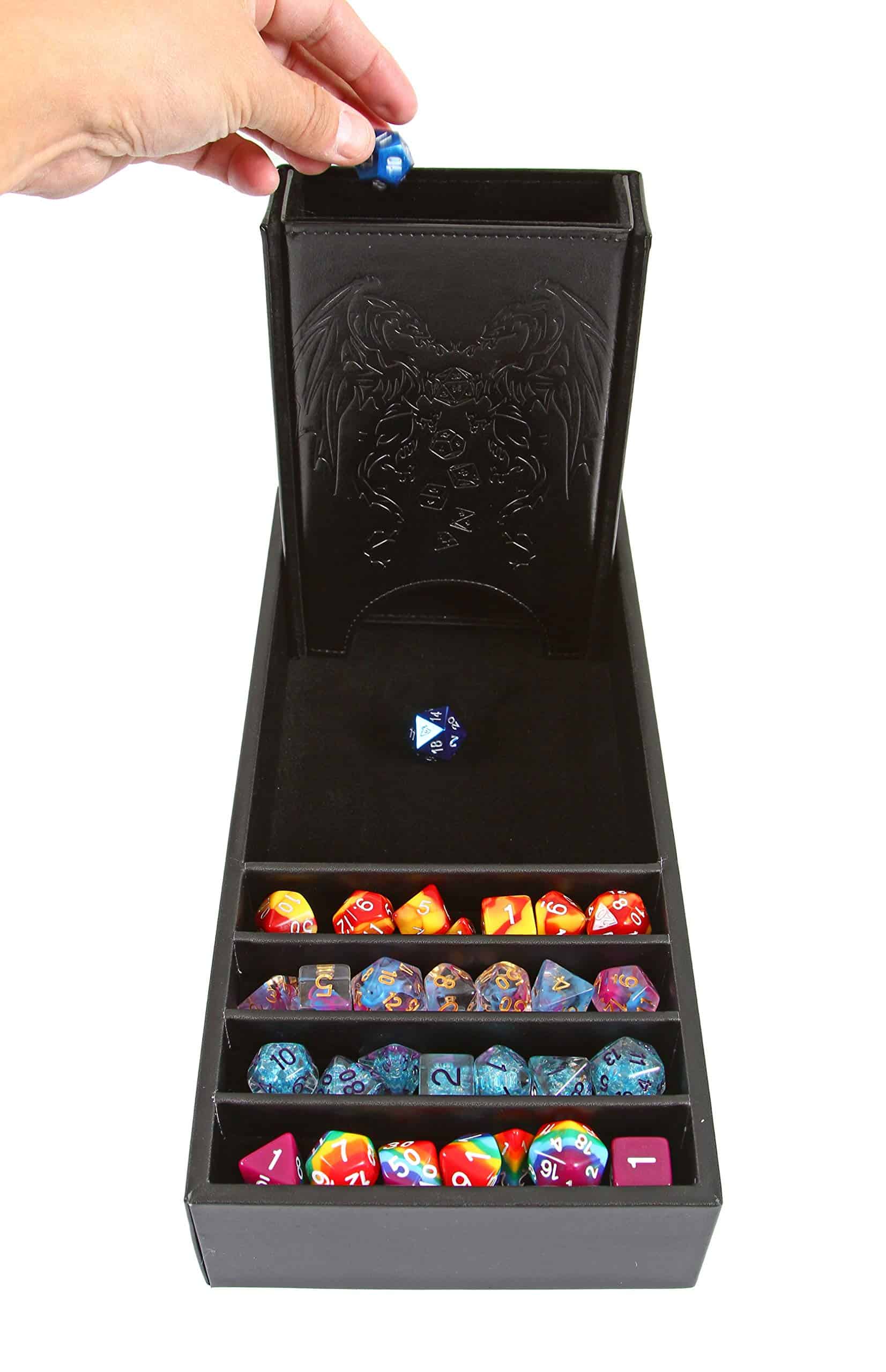 Bandeja de dados y Torre de dados Forged Dice -Negro - Imagen 3
