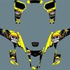 Kit de calcomanías personalizadas DST1005 para motocross