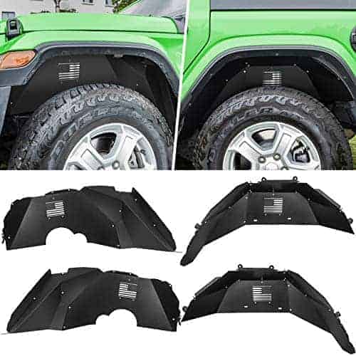 Barreras internas delanteras y traseras para Jeep Wrangler