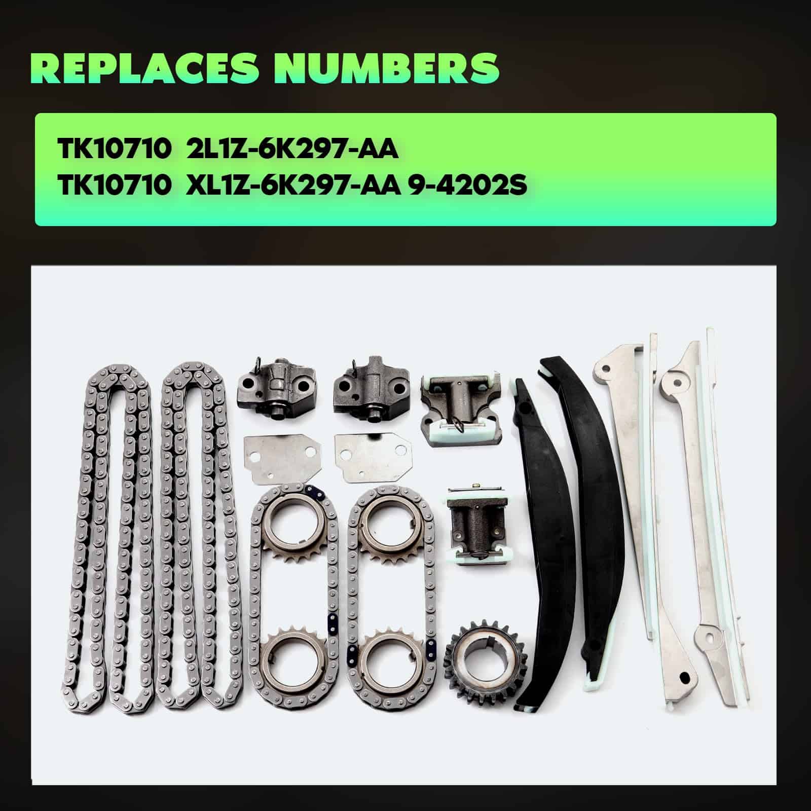 Kit de Cadena de Tiempo para Motor SCITOO TK10180 9-0397SX - Imagen 4