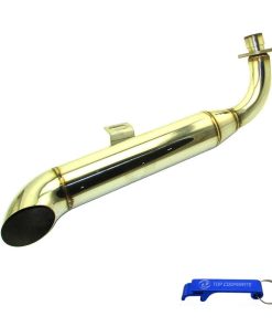 Mofle de escape de acero inoxidable TC-Motor para Honda Z50