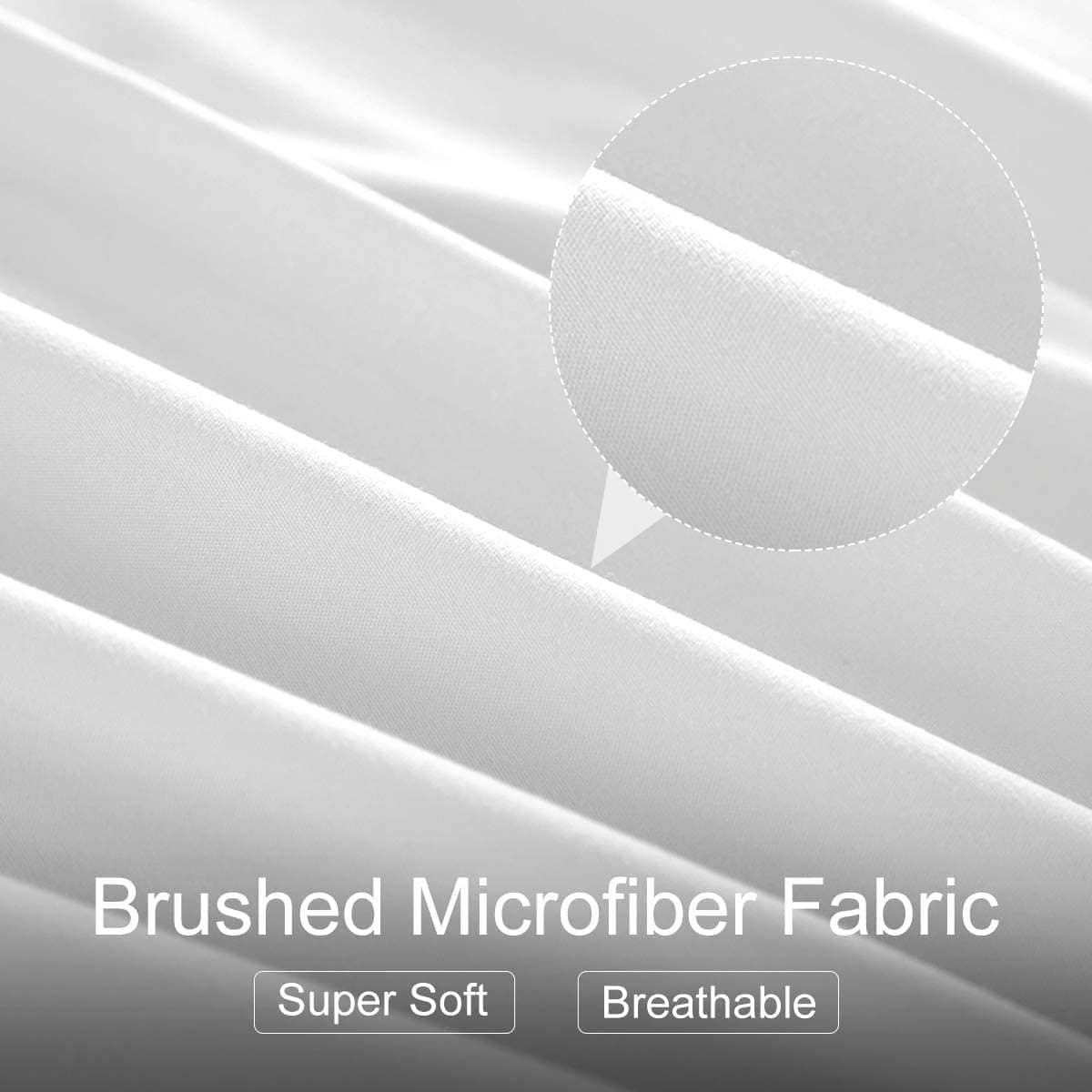 Juego de Sábanas de Lujo NHNHN 4 Piezas Súper Suave de - Imagen 6