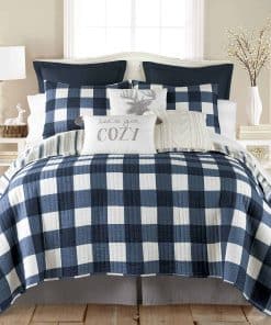 Juego de Edredón Levtex Home - Camden - -Azul Marino