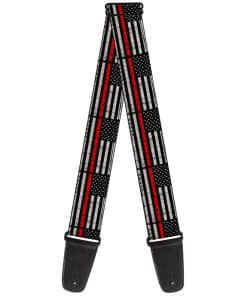 Correa para guitarra Buckle-Down, Bandera de la Línea Roja