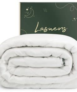 Lasuens Edredón para Cama King 100% Viscosa de Bambú,