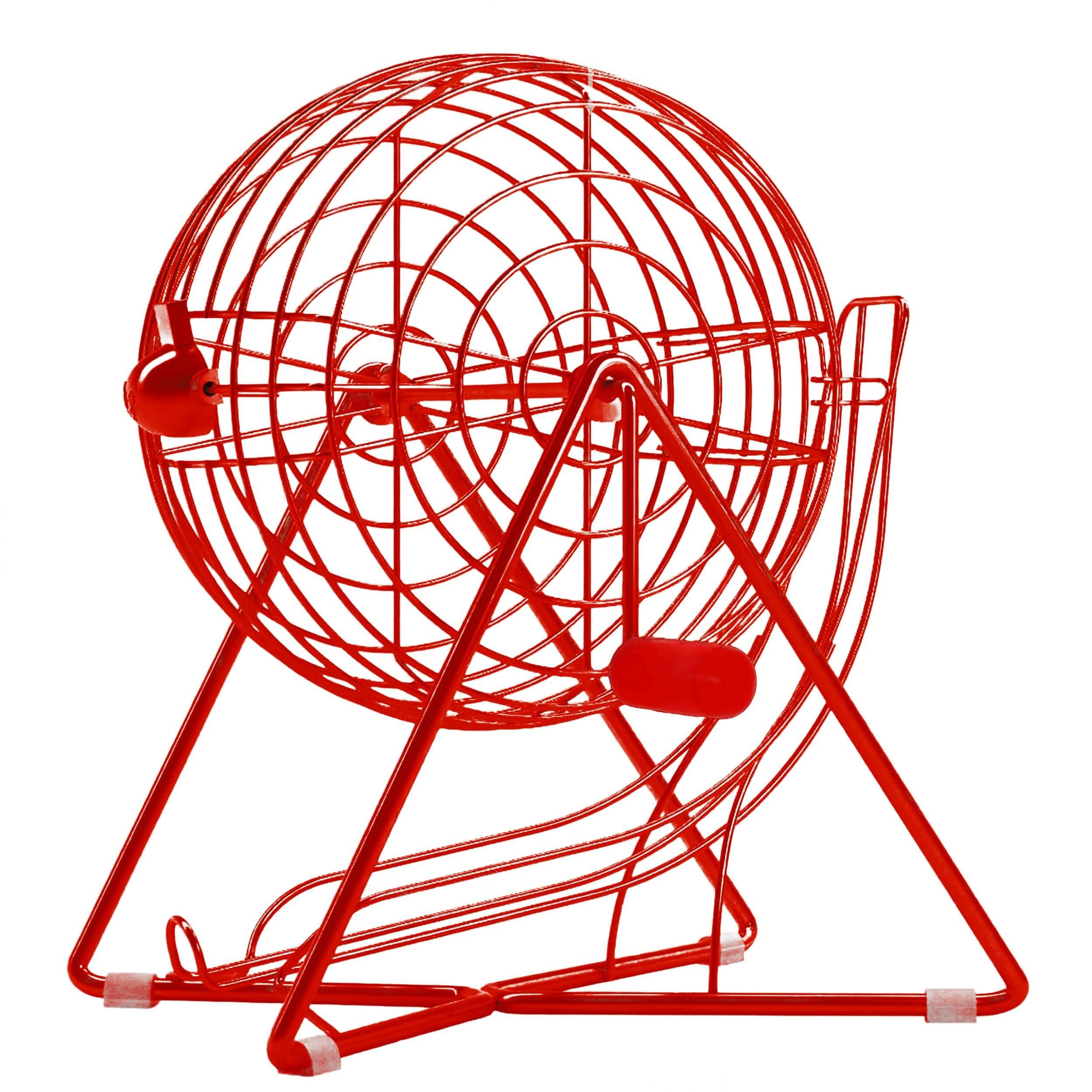 Jaula de Bingo Profesional de Acero MR CHIPS de 11"