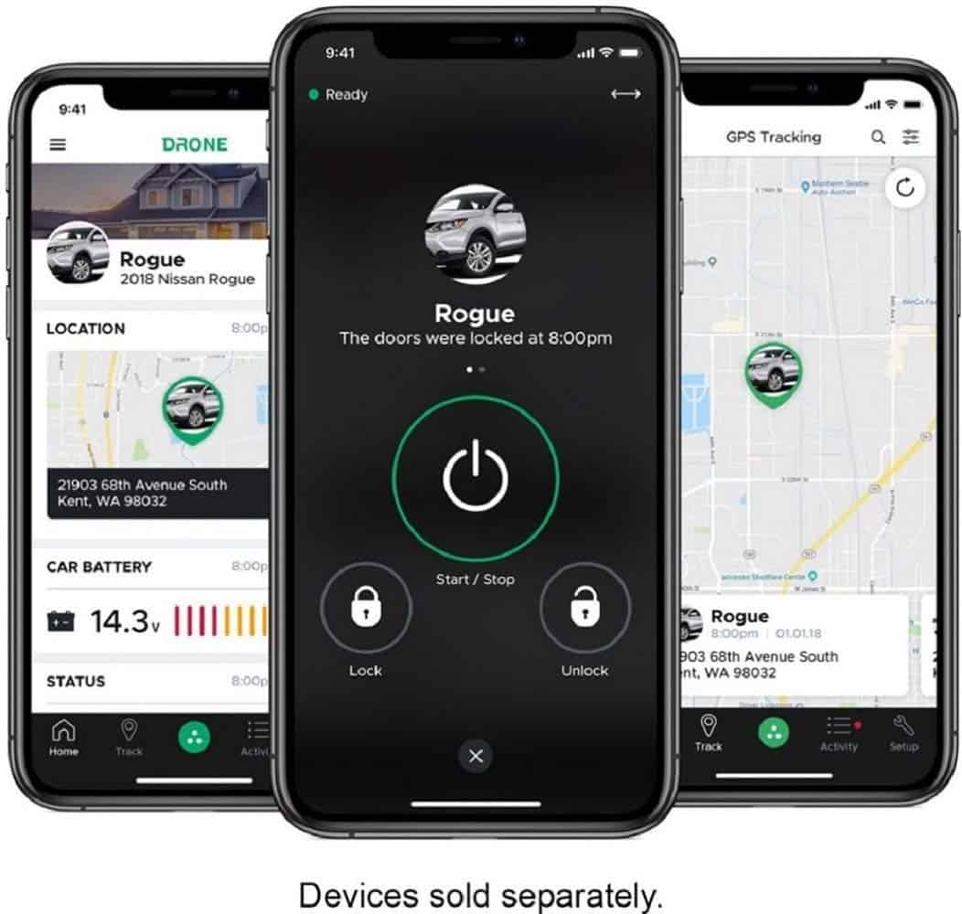Kit de Rf Compustar RFX2WR3FM de 2 vías con Módulo Drone - Imagen 4