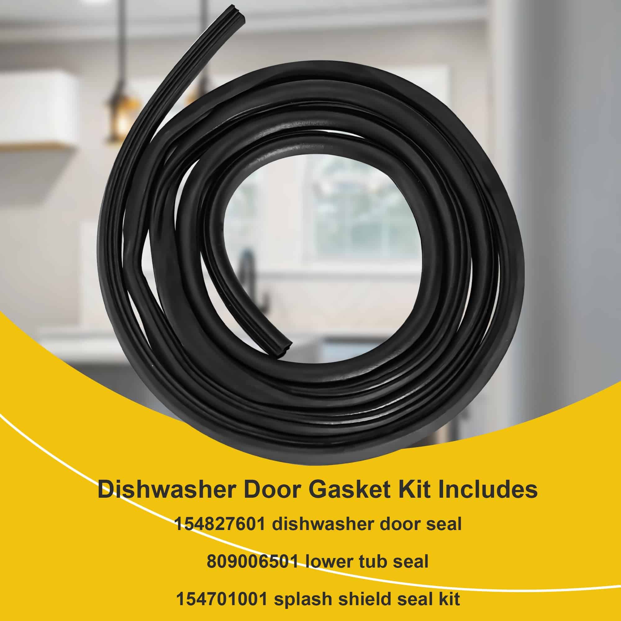 154827601 Sello de Puerta de Lavavajillas 809006501 Junta - Imagen 7