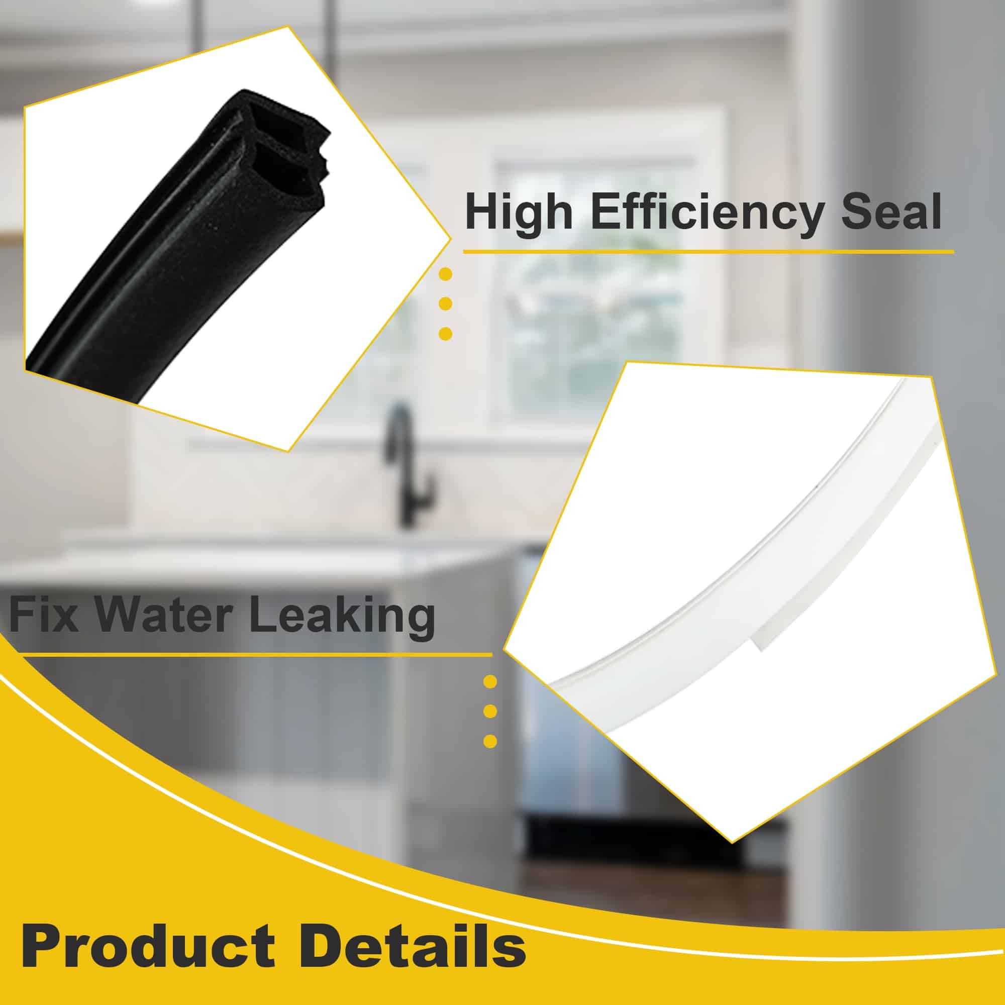 154827601 Sello de Puerta de Lavavajillas 809006501 Junta - Imagen 6