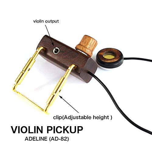 Adeline Pickup para Violín, Ajuste de Volumen sin Dañar la - Imagen 3