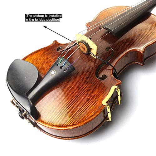 Adeline Pickup para Violín, Ajuste de Volumen sin Dañar la - Imagen 5