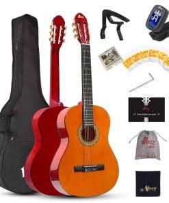 Guitarra Clásica de 39 Pulgadas para Principiantes con