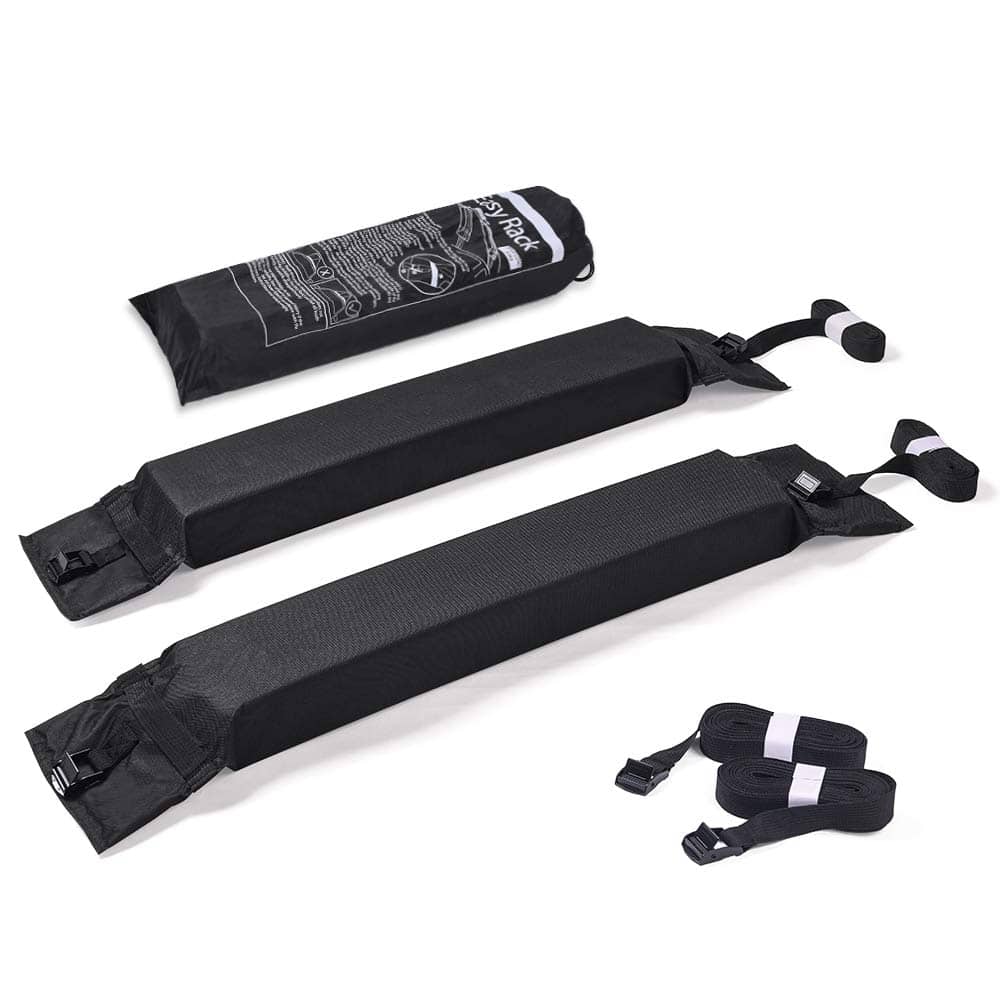 MICTUNING 2Pcs Almohadillas de Rack de Techo Universal para