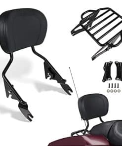 AUFER Respaldo Desmontable para Pasajero con Barra de