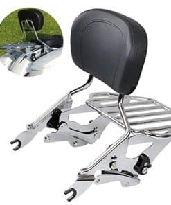 AUFER Respaldo desmontable para pasajero con barra sissy