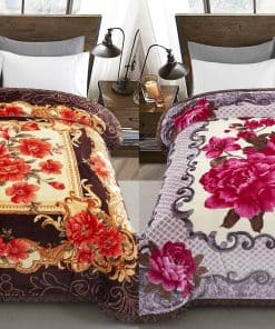 Manta Reversible de 8 LB Marina Decorativa, Extra Grande,