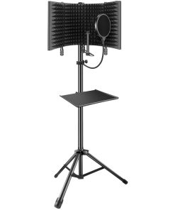 Escudo de Aislamiento para Micrófono de Grabación