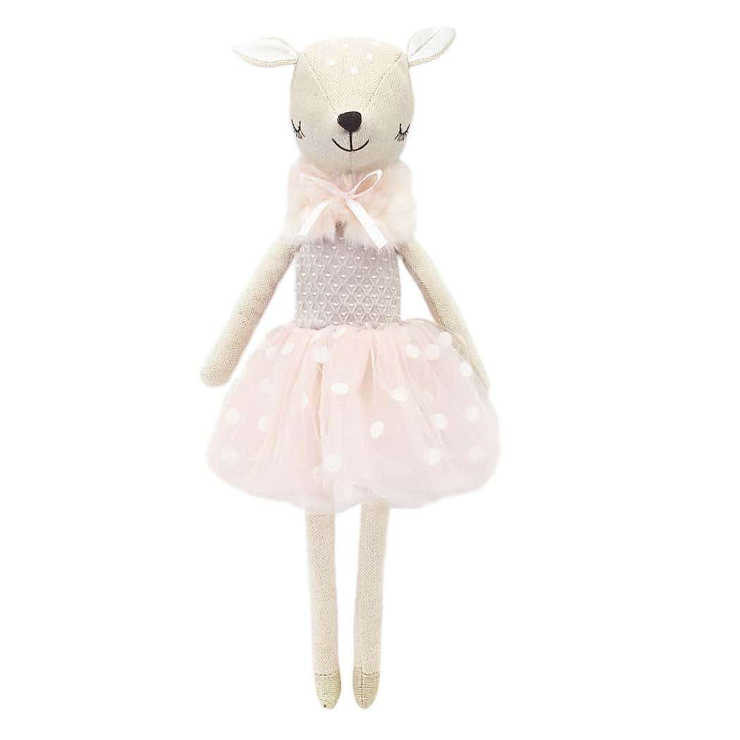 MON AMI Muñeca Bailarina Doe � 17�, Vestido de Diseñador &