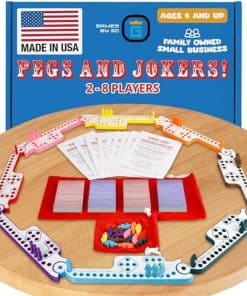 Juego de mesa Pegs and Jokers de GAMES BY 3D - 2-8