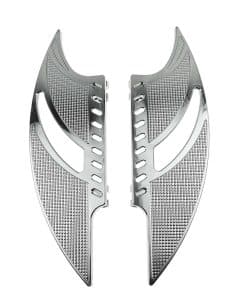 HDBUBALUS Reposapiés de Motocicleta CNC Tomahawk Delantero
