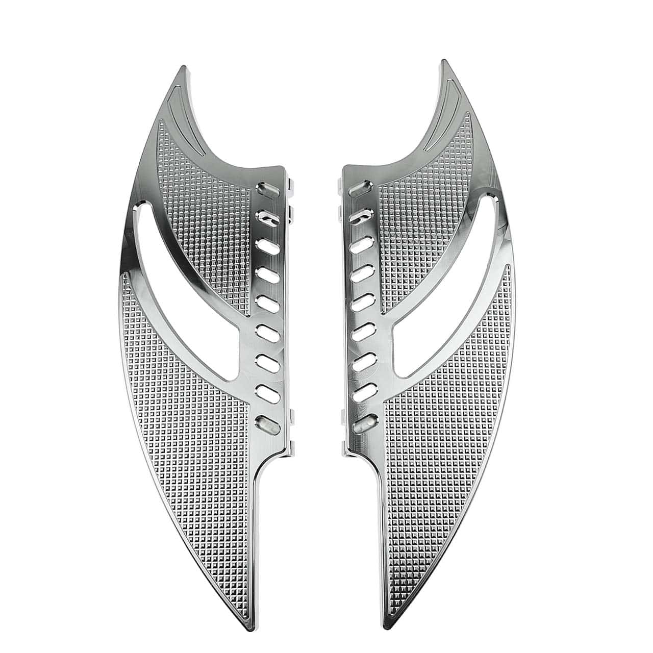 HDBUBALUS Reposapiés de Motocicleta CNC Tomahawk Delantero