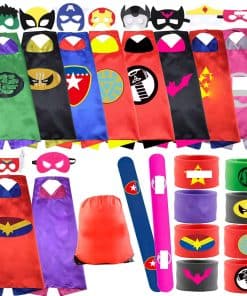 Capa de superhéroe para niños PHIMAS, juguetes para niños y