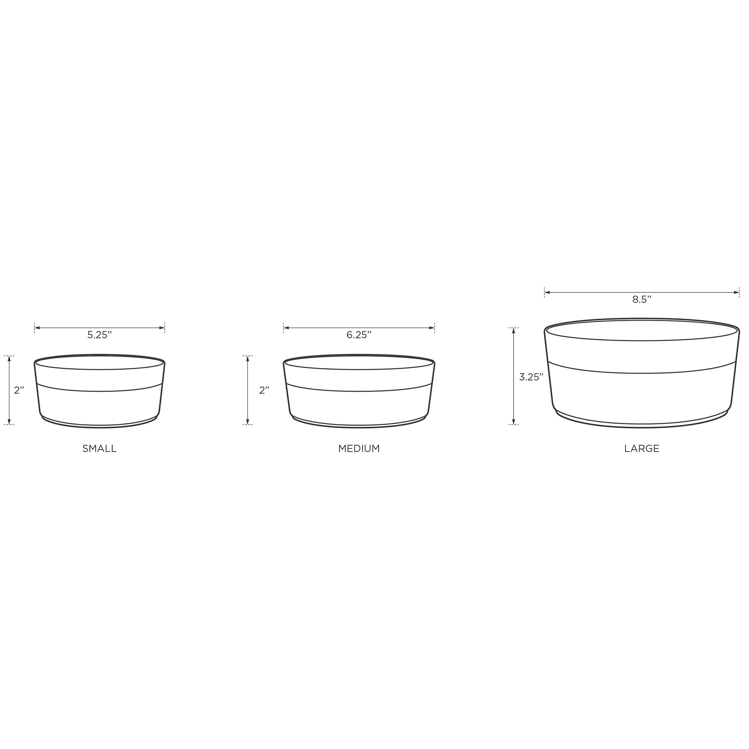 Plato Grande para Mascotas 8.5" de Park Life Designs | - Imagen 4