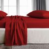 Juego de Sábanas trendbeddingmart TBM 100% -Borgoña