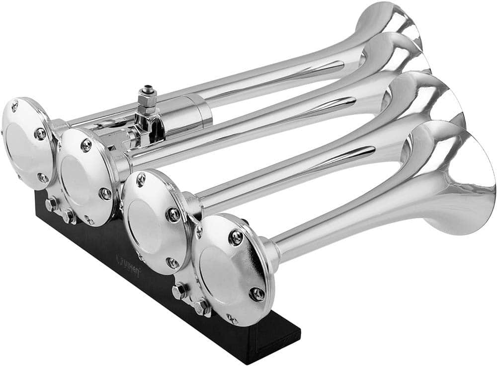 Claxon de Tren Vixen Horns para Camión/Coche. 4 trompetas - Imagen 6