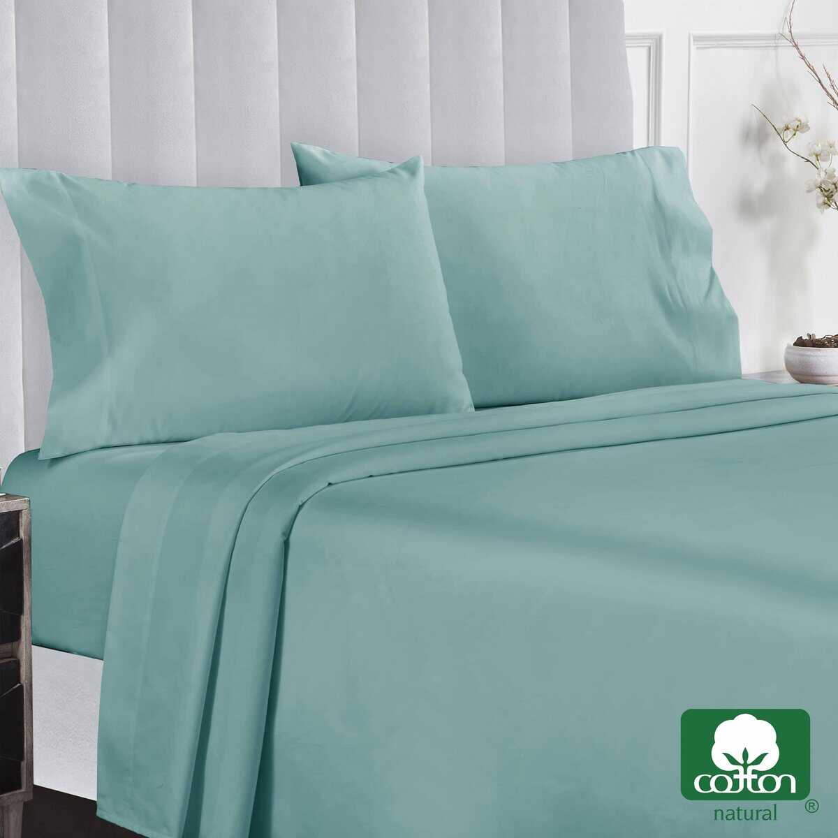 Juego de sábanas 100% algodón de California Design Den, el - Imagen 3