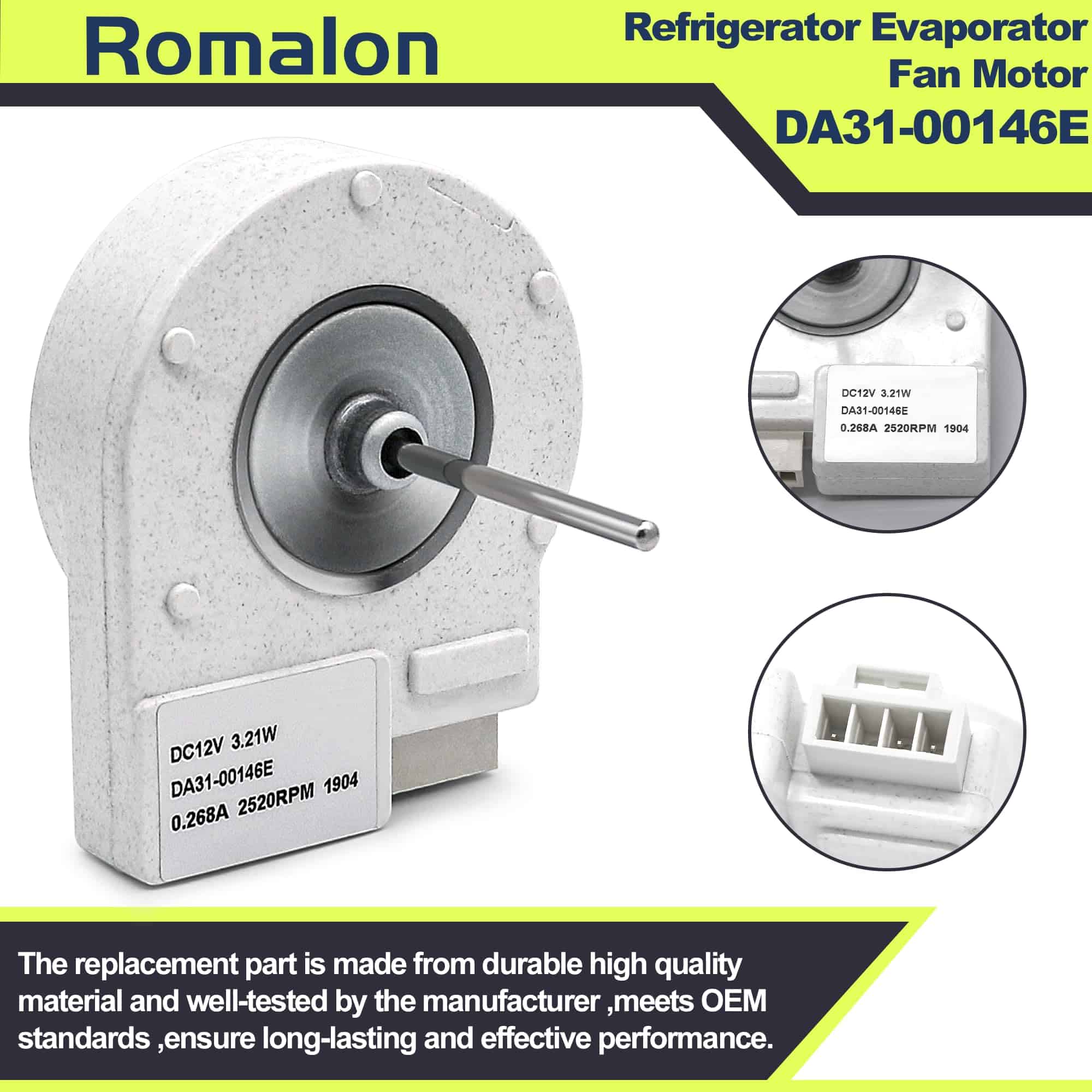 Motor del ventilador del evaporador del -iancemate - Imagen 6