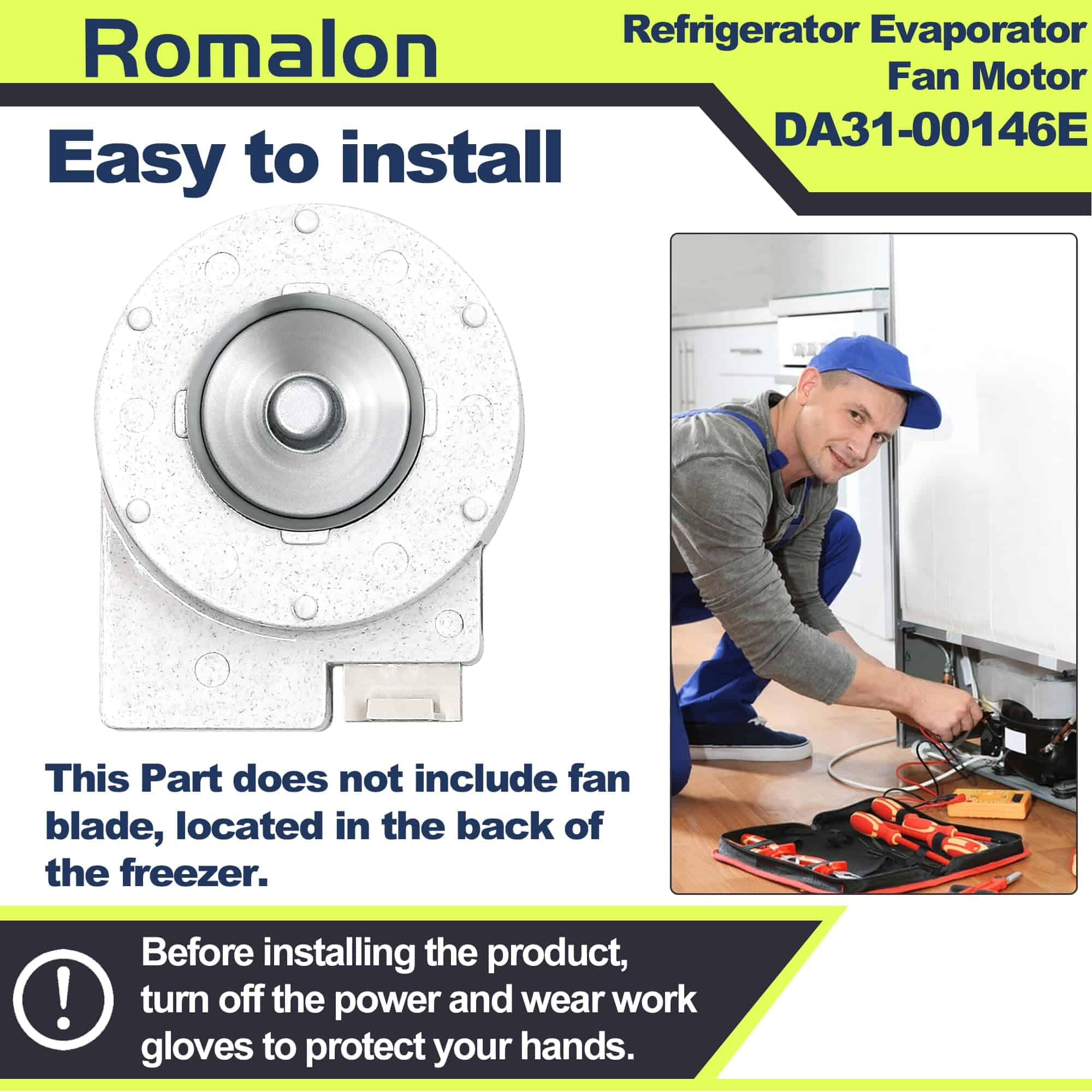 Motor del ventilador del evaporador del -iancemate - Imagen 7